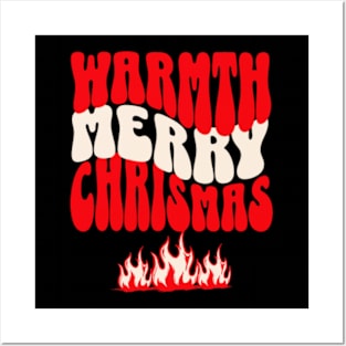 Warmth Merry Christmas Posters and Art